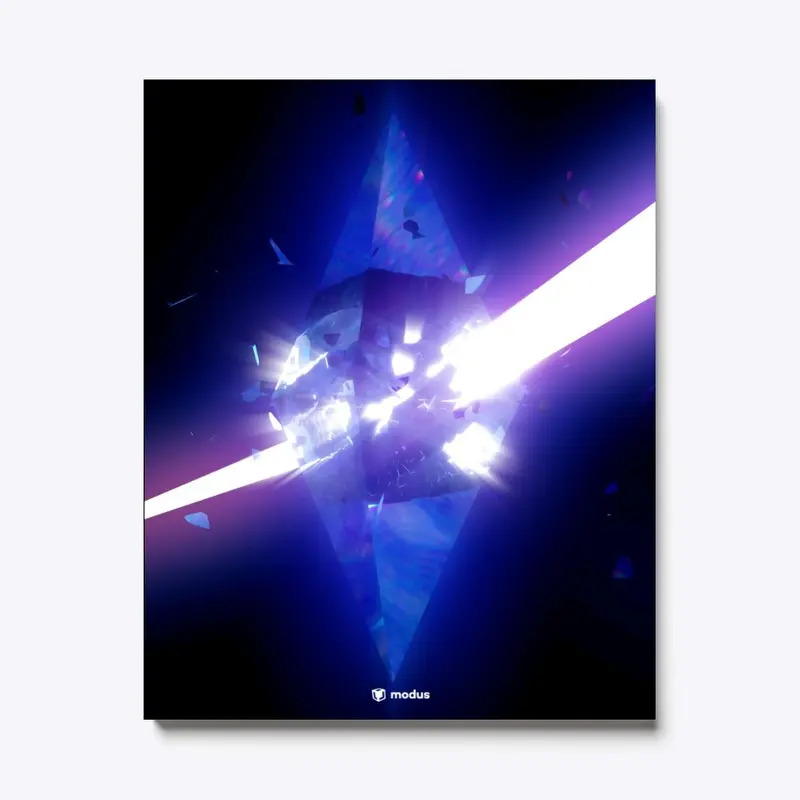 modus: No Limits Shard Poster Canvas